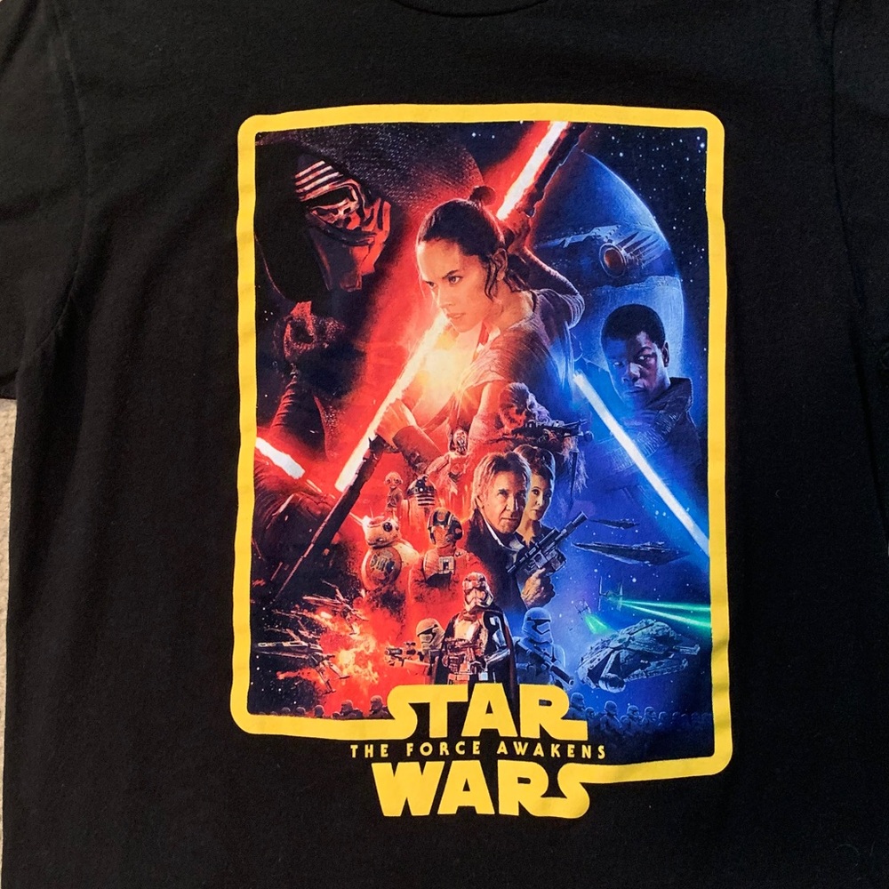 STAR WARS THE FORCE AWAKENS GALAXY PREMIERE SHIRT